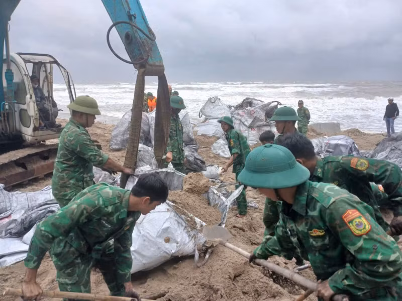 Miền Trung ngay trước giờ hứng chịu... 