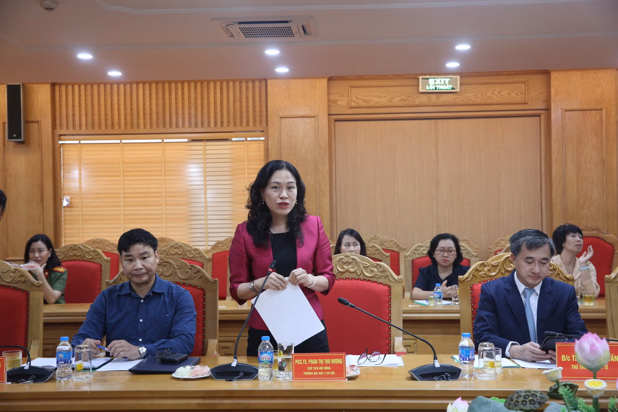 Ký kết thoả thuận hợp tác giữ Bệnh viện 19-8 và Trường Đại học Y Hà Nội -0
