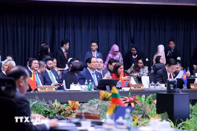Thủ tướng đề nghị ASEAN phát huy mạnh mẽ 3 cuội nguồn sức mạnh chiến lược -1