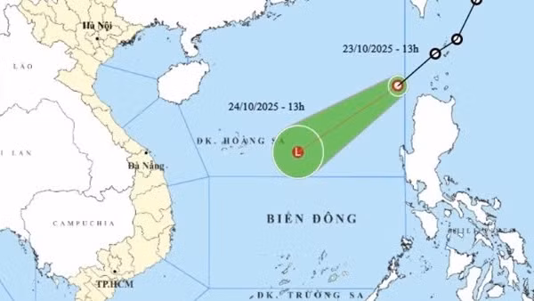 Bão số 12 vừa tan, áp thấp nhiệt đới mới xuất hiện đã vào Biển Đông