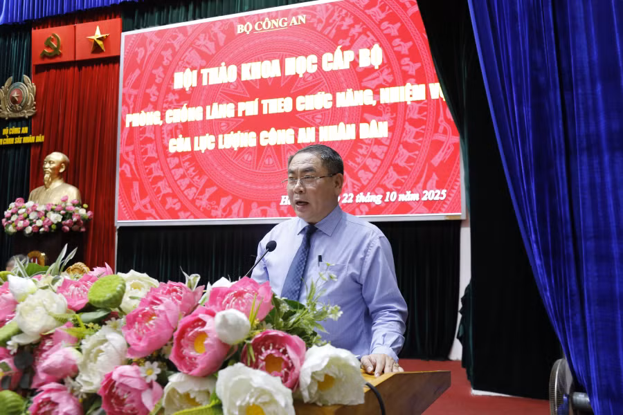 Lực lượng CAND đóng vai trò tích cực trong công cuộc phòng, chống lãng phí -0