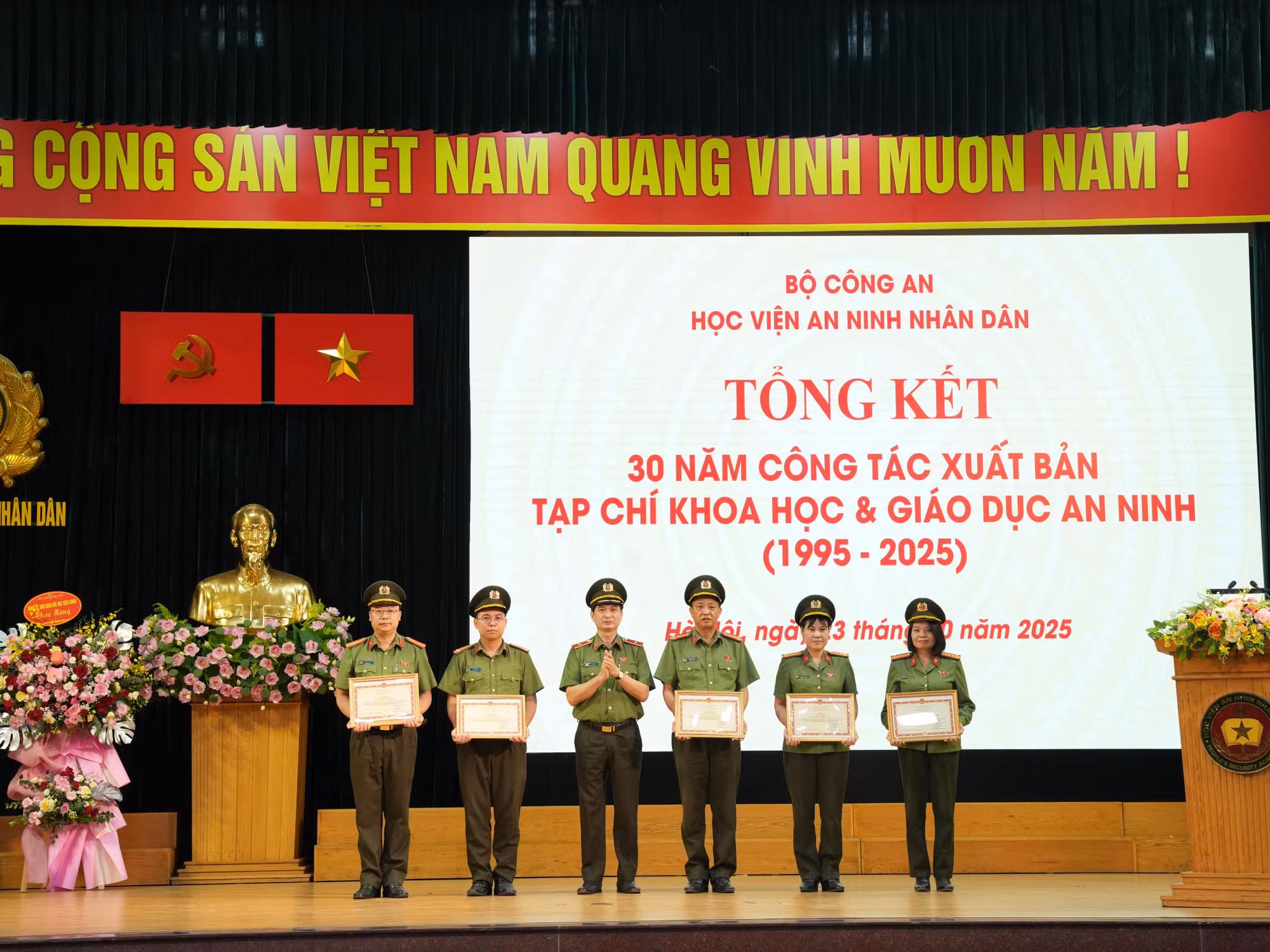 Tạp chí Khoa học và Giáo dục an ninh 30 năm xây dựng và phát triển -3