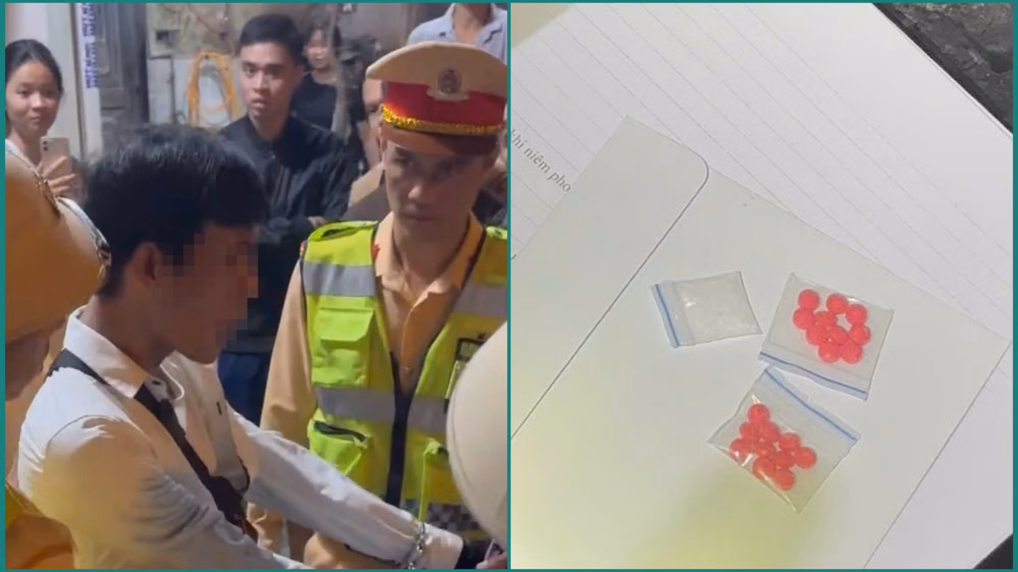 Trên đường tuần tra, CSGT bắt giữ đối tượng mang ma túy -0