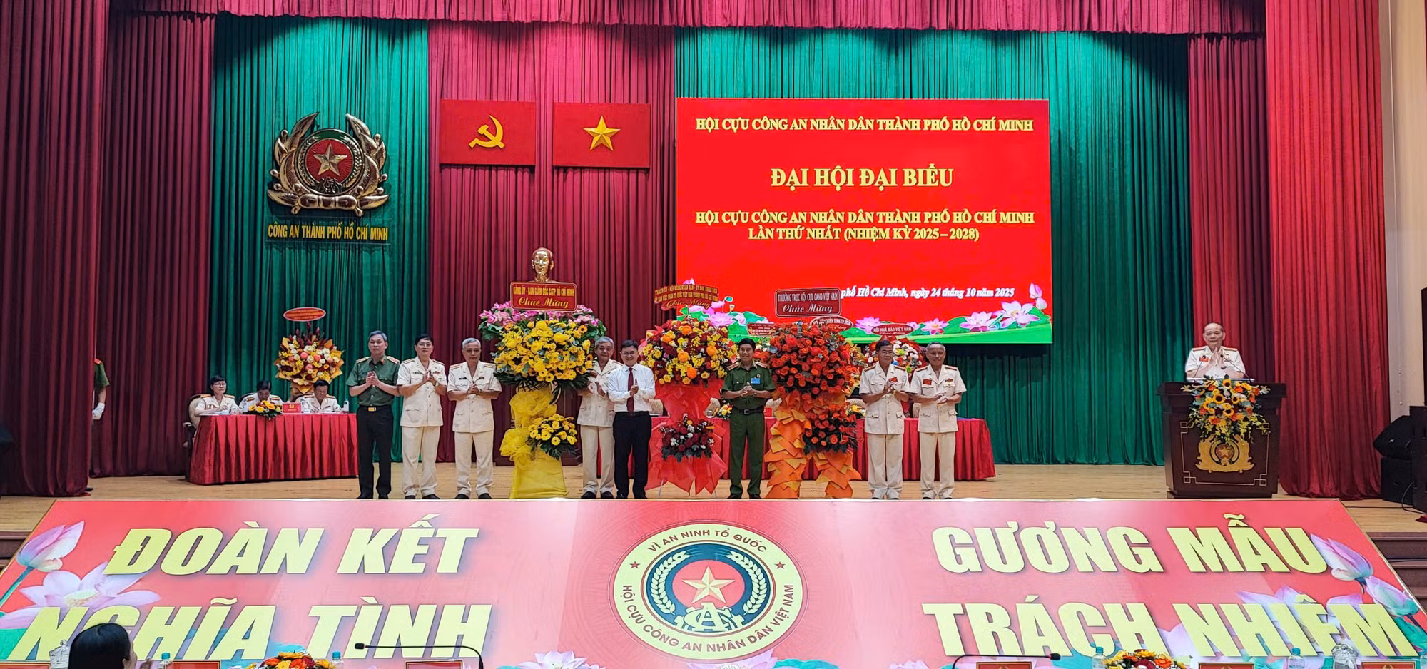 Hội Cựu CAND TP Hồ Chí Minh tổ chức Đại hội đại biểu lần thứ I, nhiệm kỳ 2025 - 2028 -0