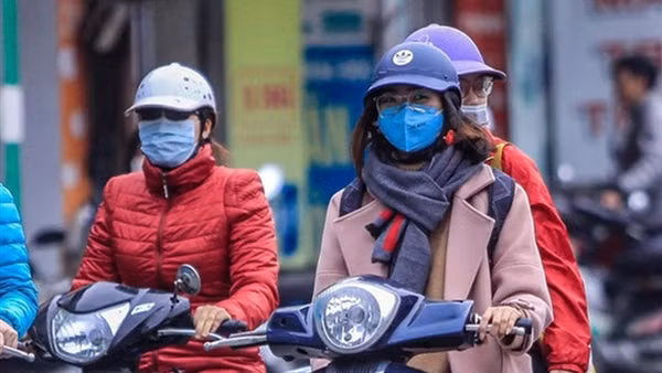 Không khí lạnh tăng cường, Bắc Bộ nhiều nơi trời rét
