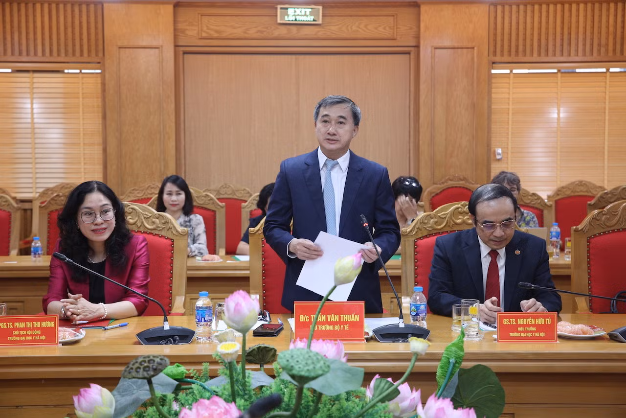 Ký kết thoả thuận hợp tác giữ Bệnh viện 19-8 và Trường Đại học Y Hà Nội -0