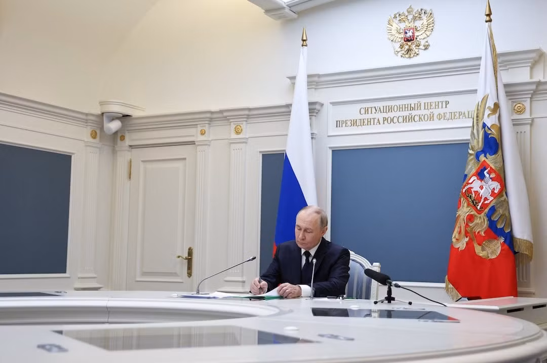 Tổng thống Putin giám sát cuộc thử nghiệm lực lượng hạt nhân Nga -0