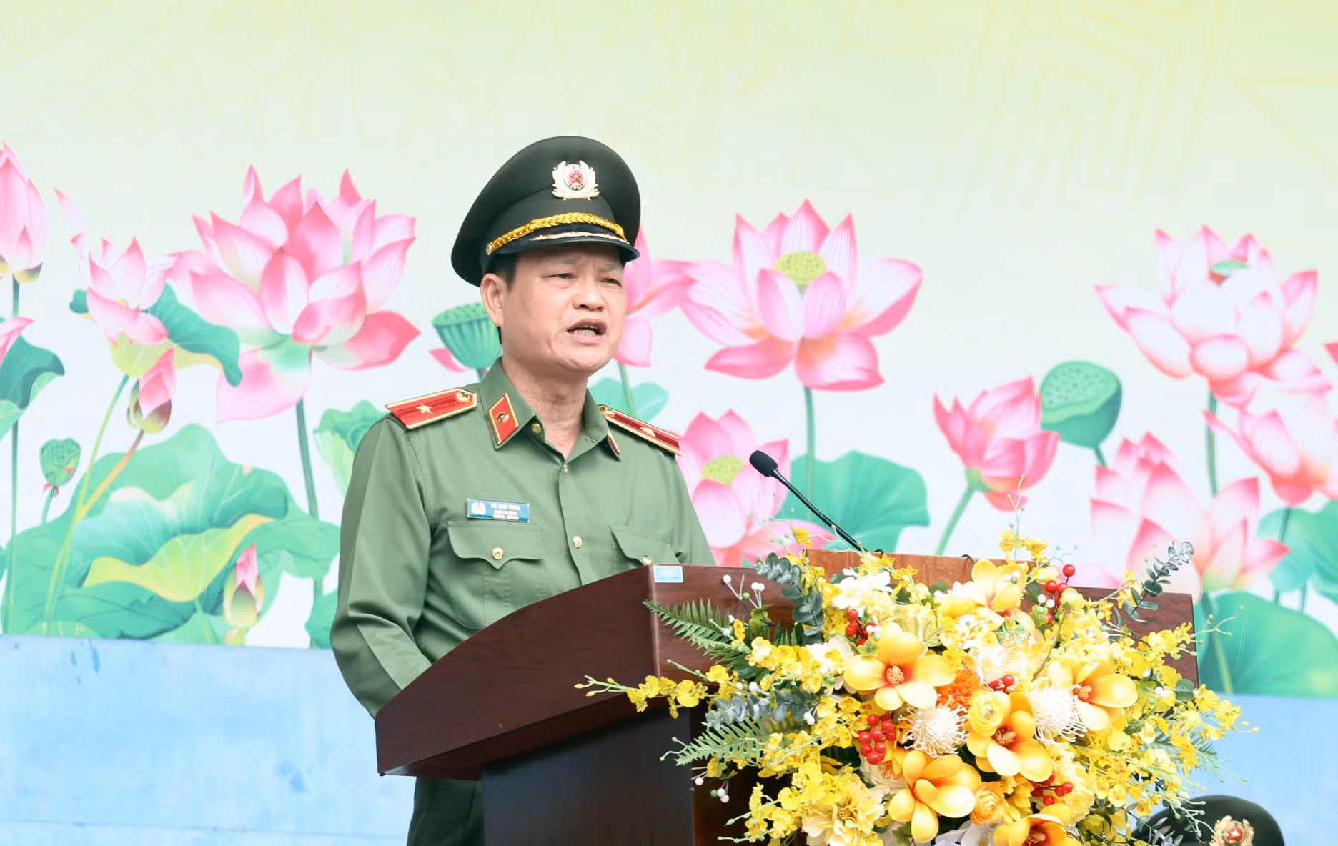 Khai giảng khóa huấn luyện đầu tiên của Học viện ANND tại Bộ Tư lệnh Cảnh vệ -0