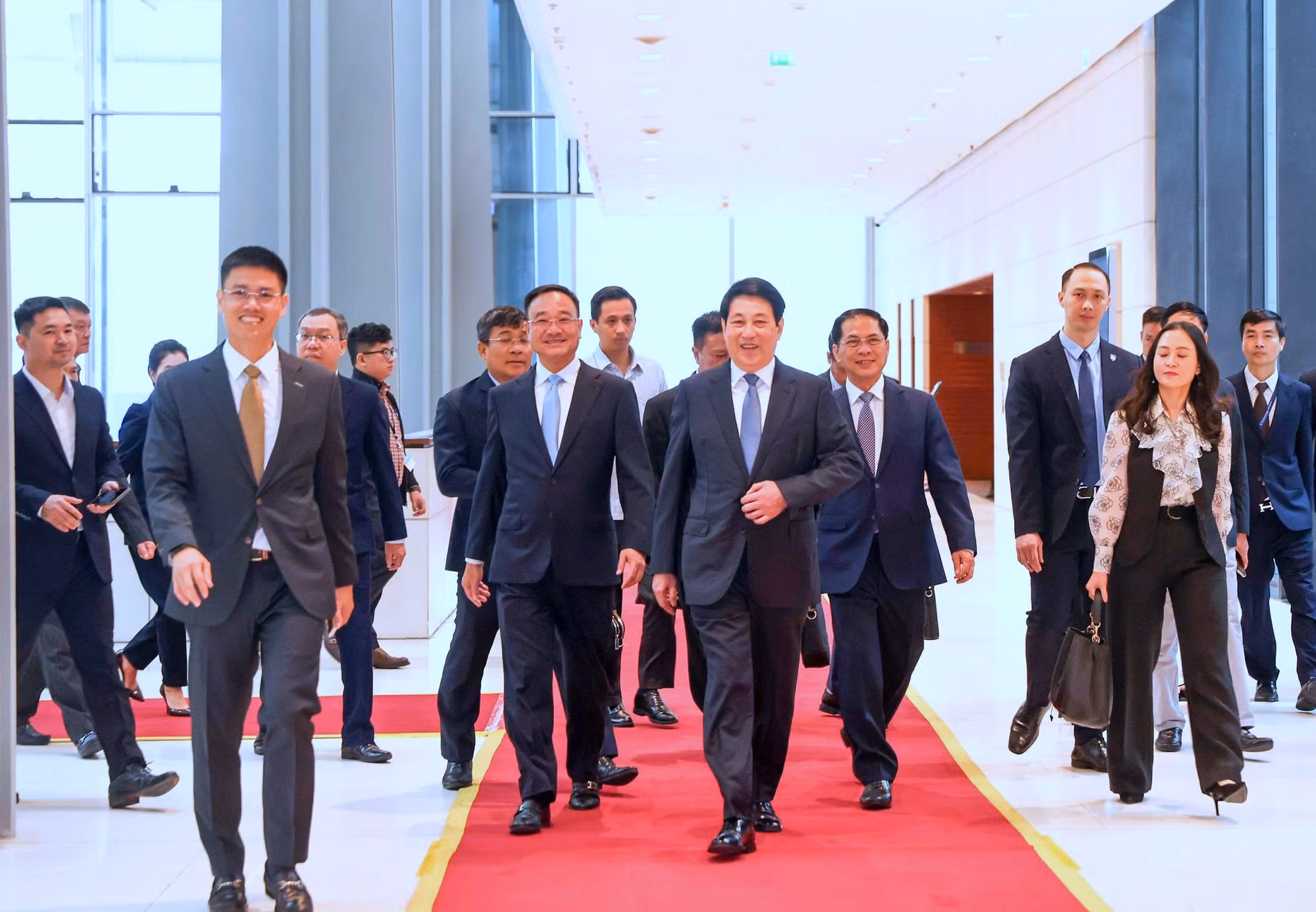 Chủ tịch nước Lương Cường chỉ đạo tổng duyệt Lễ mở ký Công ước Hà Nội -1