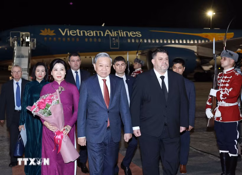 Tổng Bí thư Tô Lâm và Phu nhân bắt đầu thăm chính thức Cộng hòa Bulgaria -0