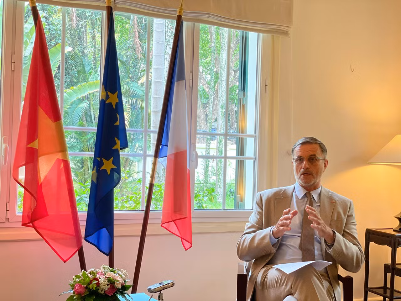 Đại sứ Olivier Brochet: Pháp và Việt Nam chia sẻ nhiều quan điểm tương đồng -0