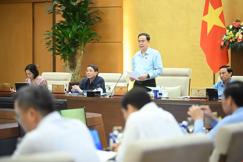 Chủ tịch Quốc hội Trần Thanh Mẫn.