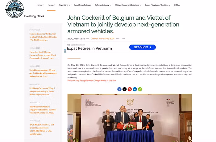 Năng lực công nghệ Viettel dưới lăng kính Tạp chí quân sự Army Recognition -0