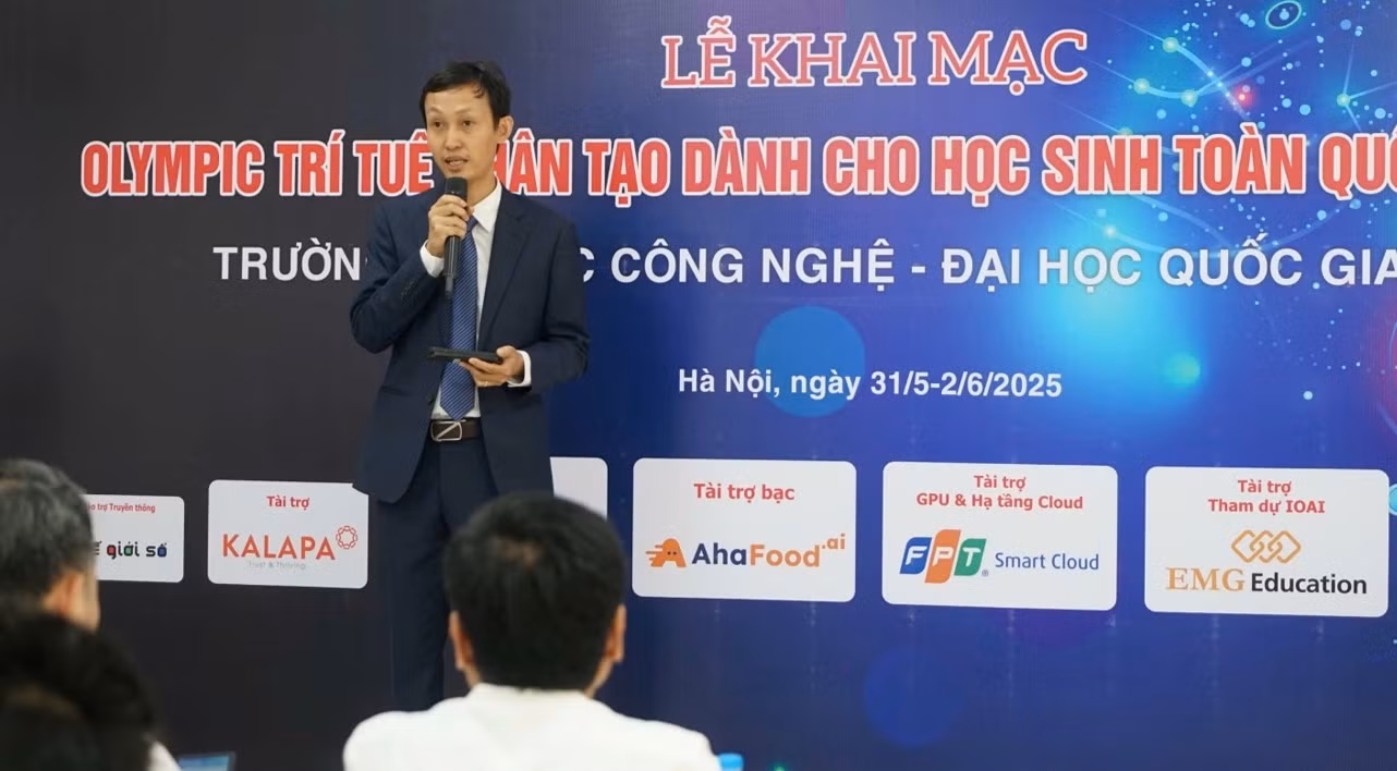 Khai mạc Olympic Trí tuệ nhân tạo Việt Nam lần thứ nhất năm 2025 -3