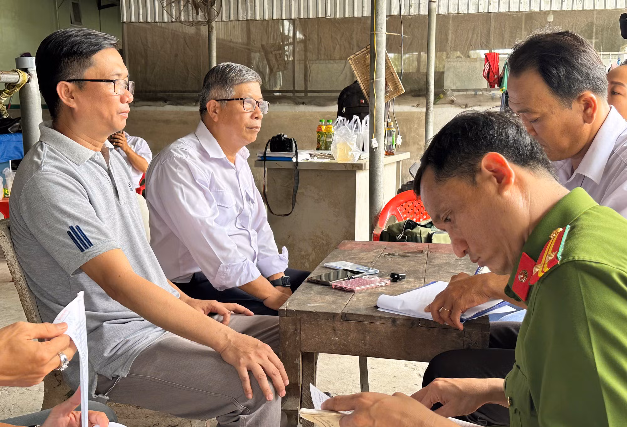 Kiểm tra cơ sở giết mổ heo cho công ty C.P từng giao sản phẩm về Sóc Trăng năm 2022 -0