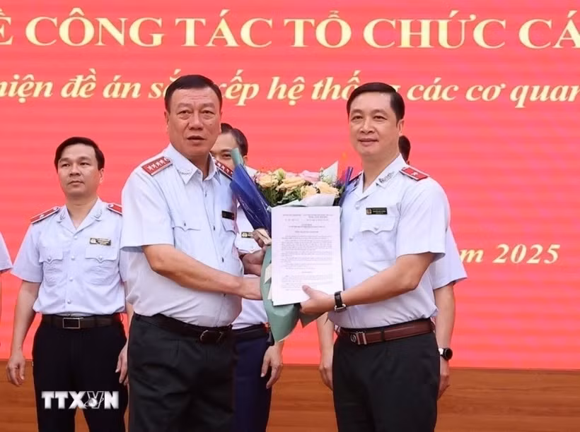 Thanh tra Chính phủ công bố các quyết định tiếp nhận, bổ nhiệm cán bộ -0