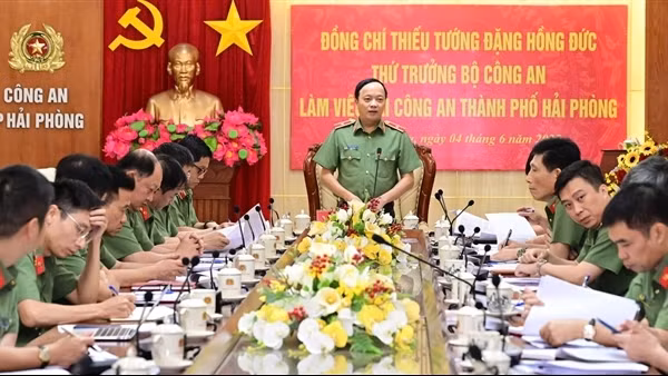 Bảo đảm cơ sở vật chất của Công an Hải Phòng và Hải Dương sau hợp nhất