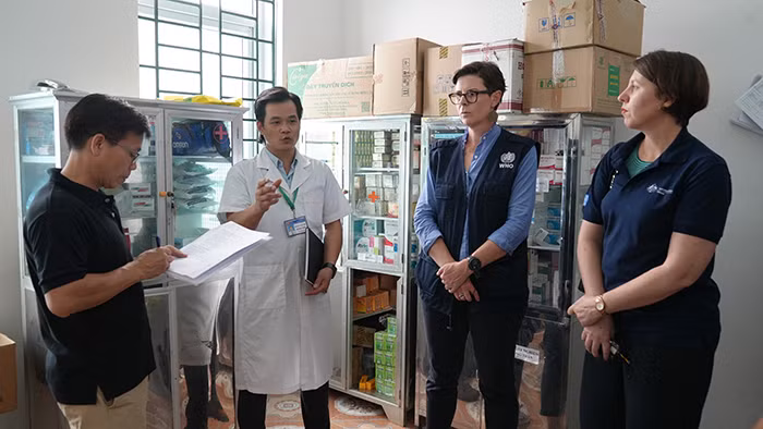 Phái đoàn do Liên Hợp Quốc tại Việt Nam dẫn đầu đến thăm các cộng đồng kiên cường đang tái thiết sau cơn bão Yagi tại tỉnh Lào Cai -0