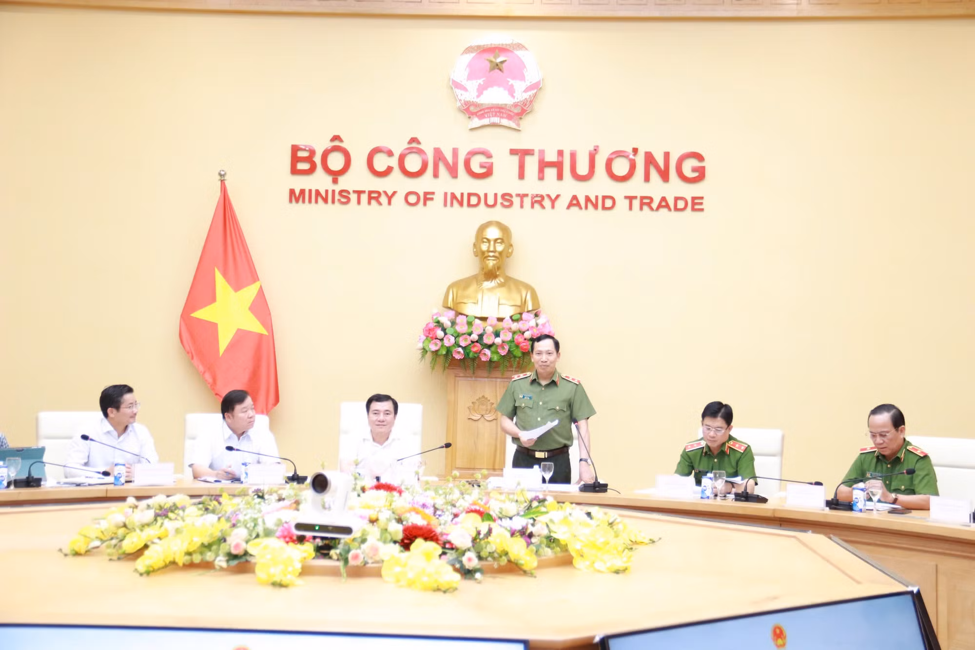Thứ trưởng Lê Văn Tuyến làm việc với Bộ Công Thương về công tác phòng cháy, chữa cháy và cứu nạn, cứu hộ -0
