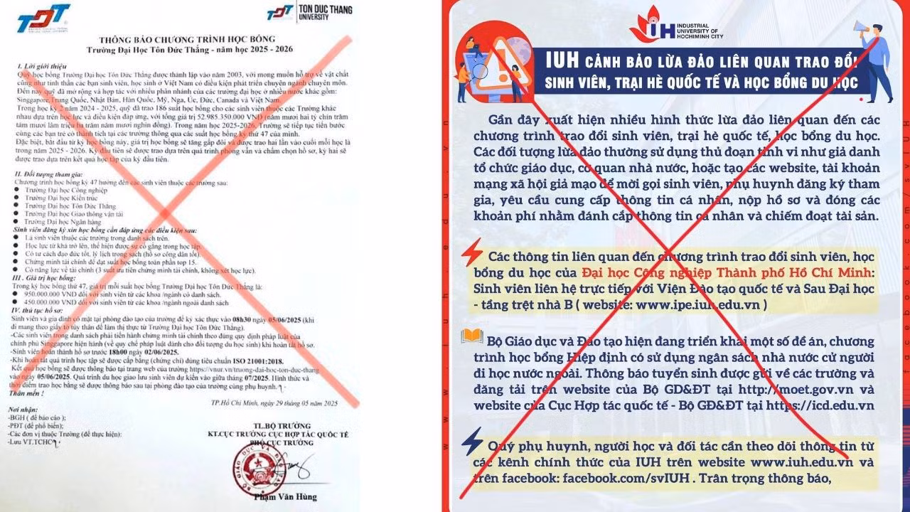 Đối tượng lừa đảo giả danh nhà trường nhắm vào sinh viên -0