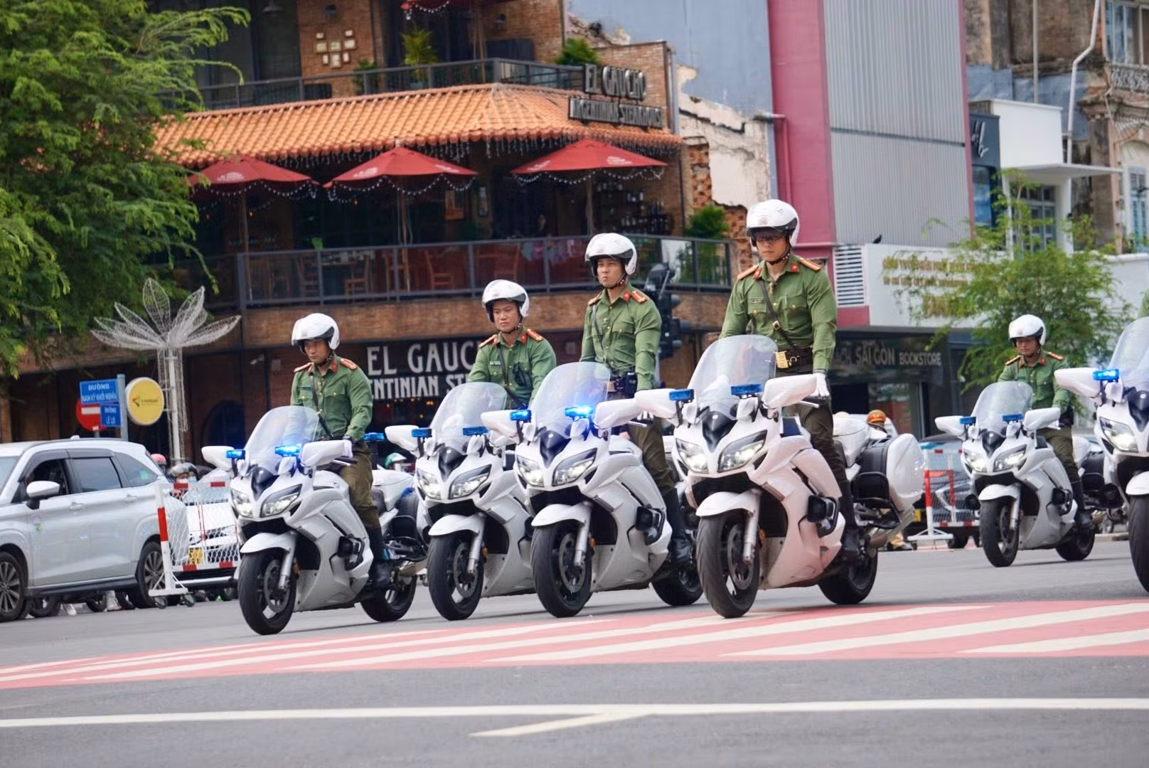 Tập luyện các tình huống nghiệp vụ trong Chương trình “Vinh quang Công an nhân dân Việt Nam” -7
