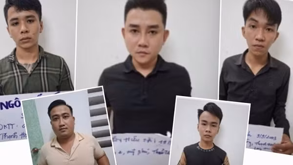 Đánh người đòi nợ 10 triệu, 5 đối tượng bị khởi tố