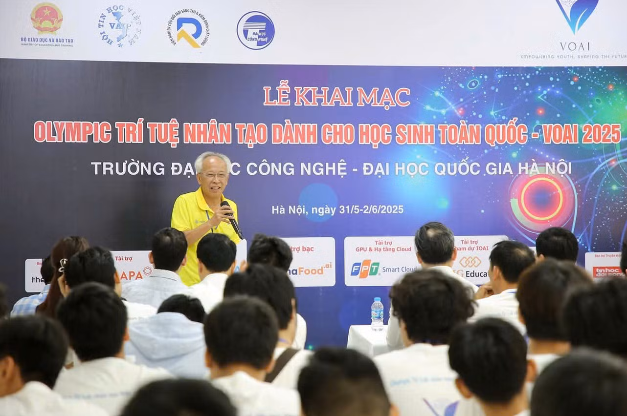 Khai mạc Olympic Trí tuệ nhân tạo Việt Nam lần thứ nhất năm 2025 -2