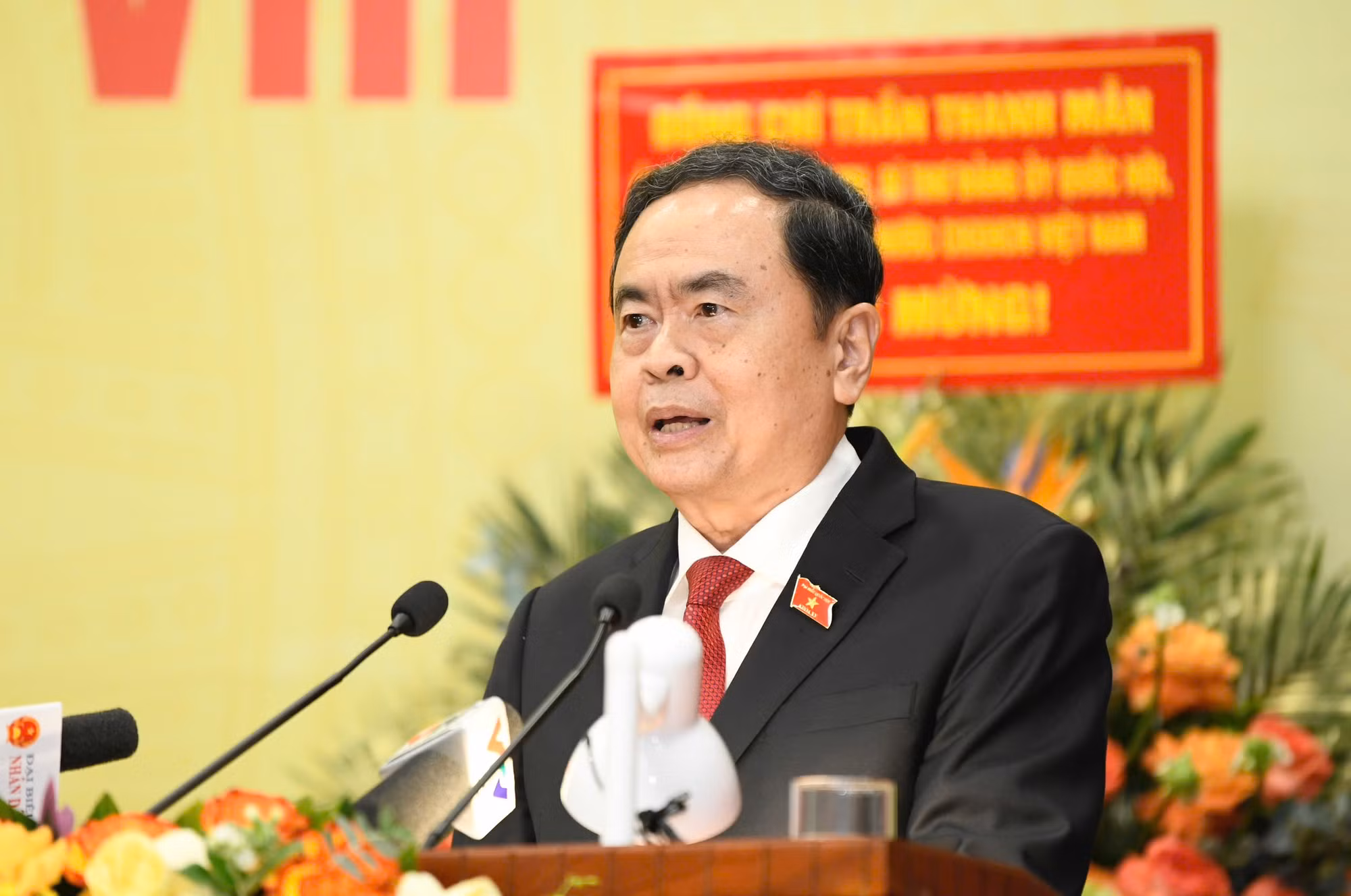 Chủ tịch Quốc hội Trần Thanh Mẫn dự Đại hội Đảng bộ Kiểm toán Nhà nước lần thứ VIII nhiệm kỳ 2025-2030 -0