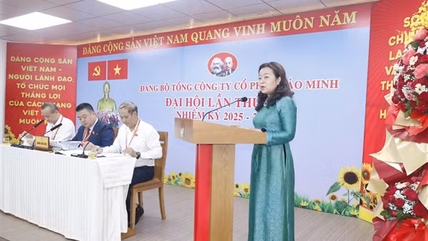 Tổng công ty Cổ phần Bảo Minh tổ chức Đại hội Đảng bộ lần thứ VIII nhiệm kỳ 2025-2030