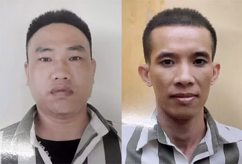 Đã bắt được hai phạm nhân trốn trại -0