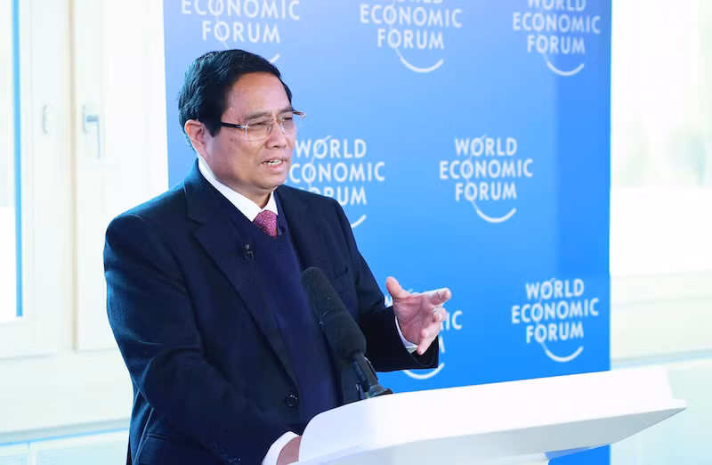 Thủ tướng Chính phủ Phạm Minh Chính Tham dự phiên Đối thoại chiến lược quốc gia Việt Nam – WEF -0