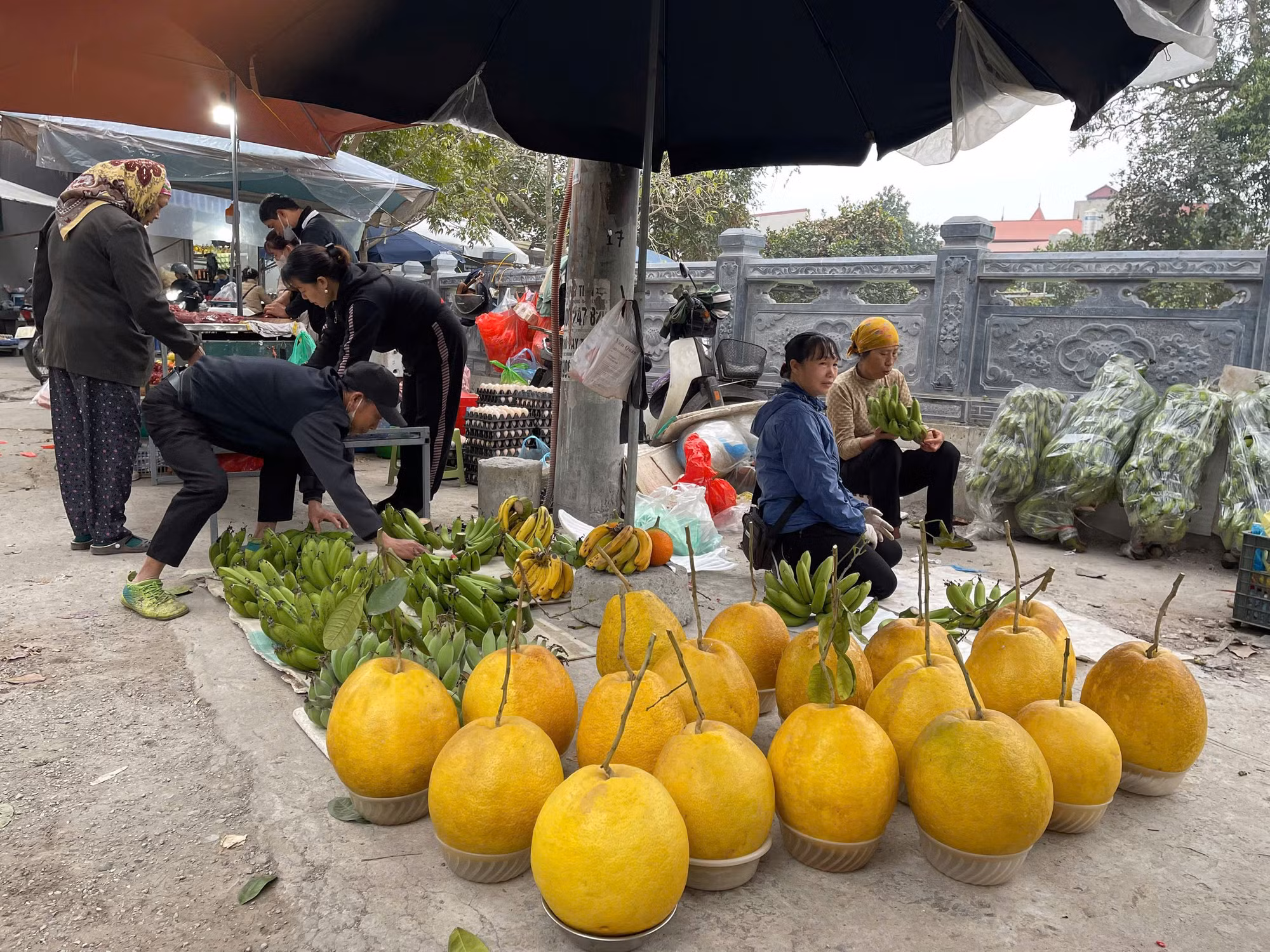 Thị trường ngày 24 Tết Ất Tỵ: Chuối xanh đắt đỏ -0