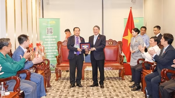 Phó Chủ tịch Quốc hội khen thưởng đột xuất Công an TP Cần Thơ