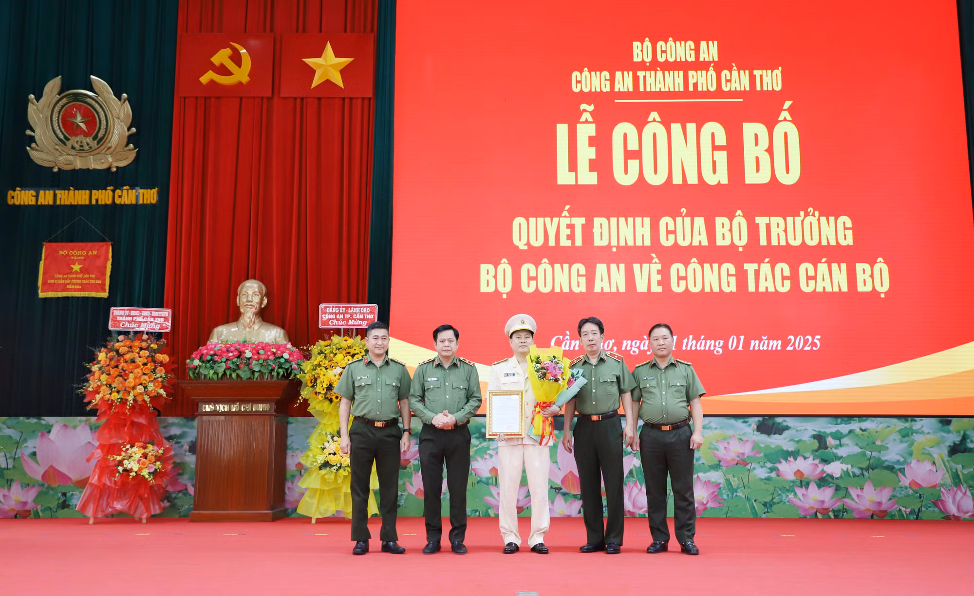 Công an TP Cần Thơ có tân Phó Giám đốc -0