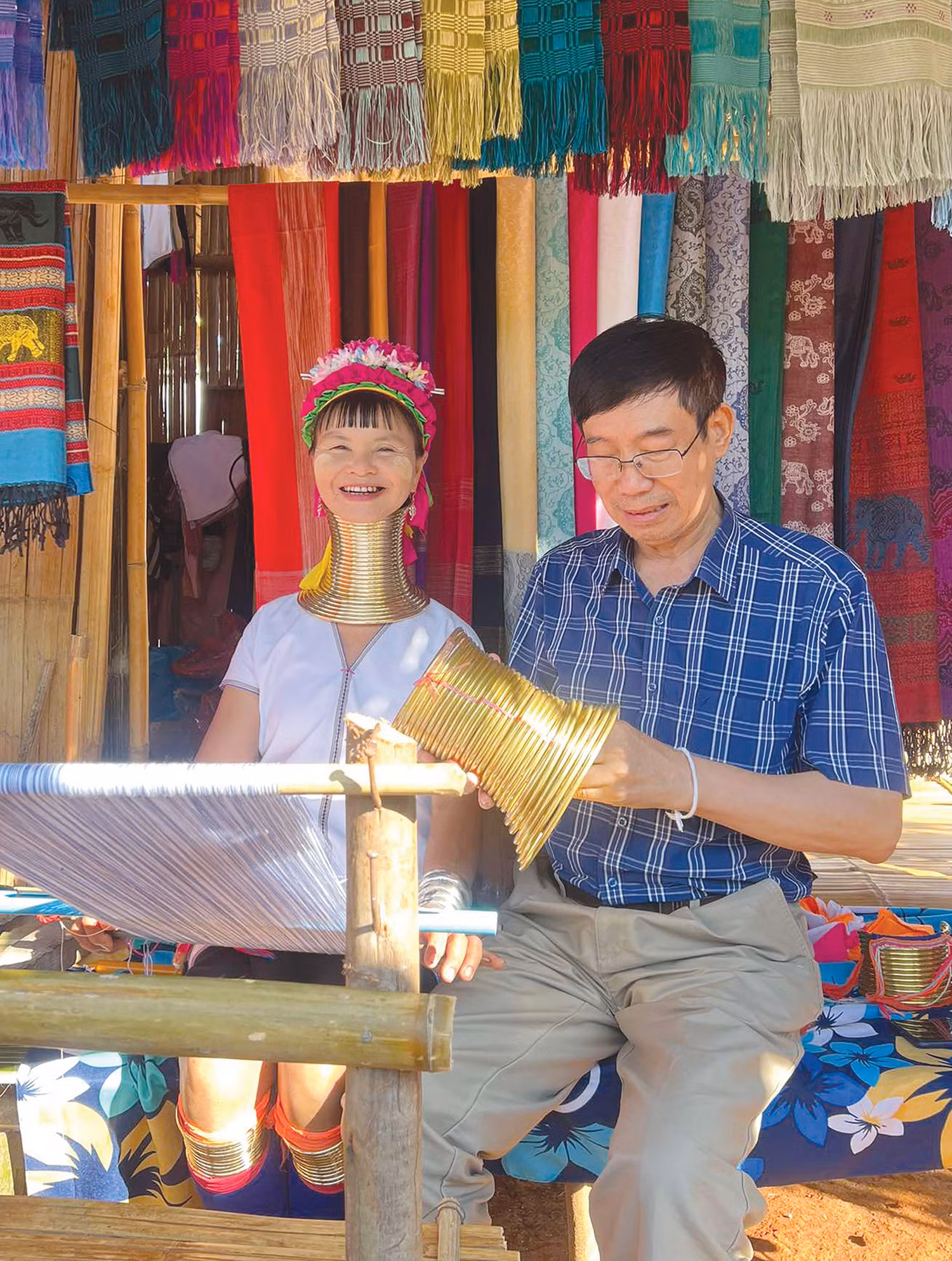 Khám phá làng “cổ dài” độc lạ Akha_CAND_TET-T41 -0