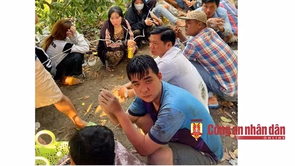 Triệt xoá điểm lắc tài xỉu do Dũng “Xẹc Măng” cầm đầu