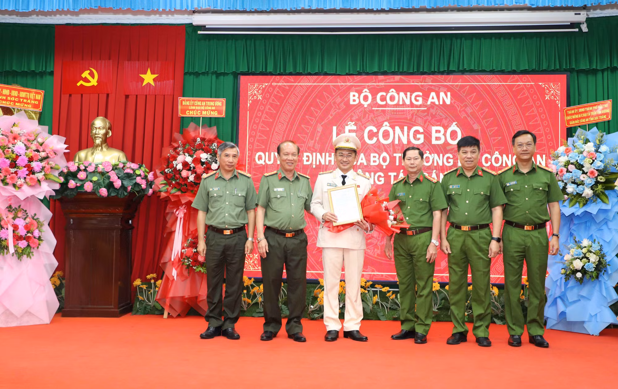 Đại tá Trần Văn Dương giữ chức vụ Giám đốc Công an tỉnh Sóc Trăng -0