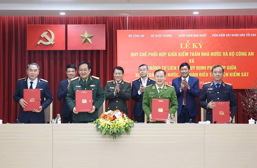 Tạo cơ sở pháp lý để Bộ Công an, Kiểm toán Nhà nước, VKSND tối cao phối hợp chặt chẽ hơn -1