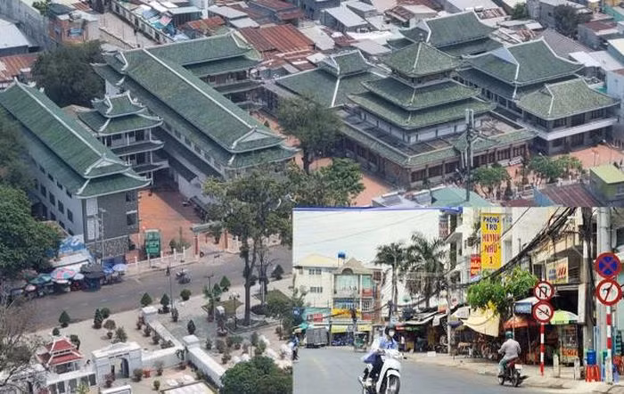 Tháo dỡ biển cấm xe bất hợp lý tại khu vực Miếu Bà Chúa Xứ núi Sam mà Báo CAND đã phản ánh -0