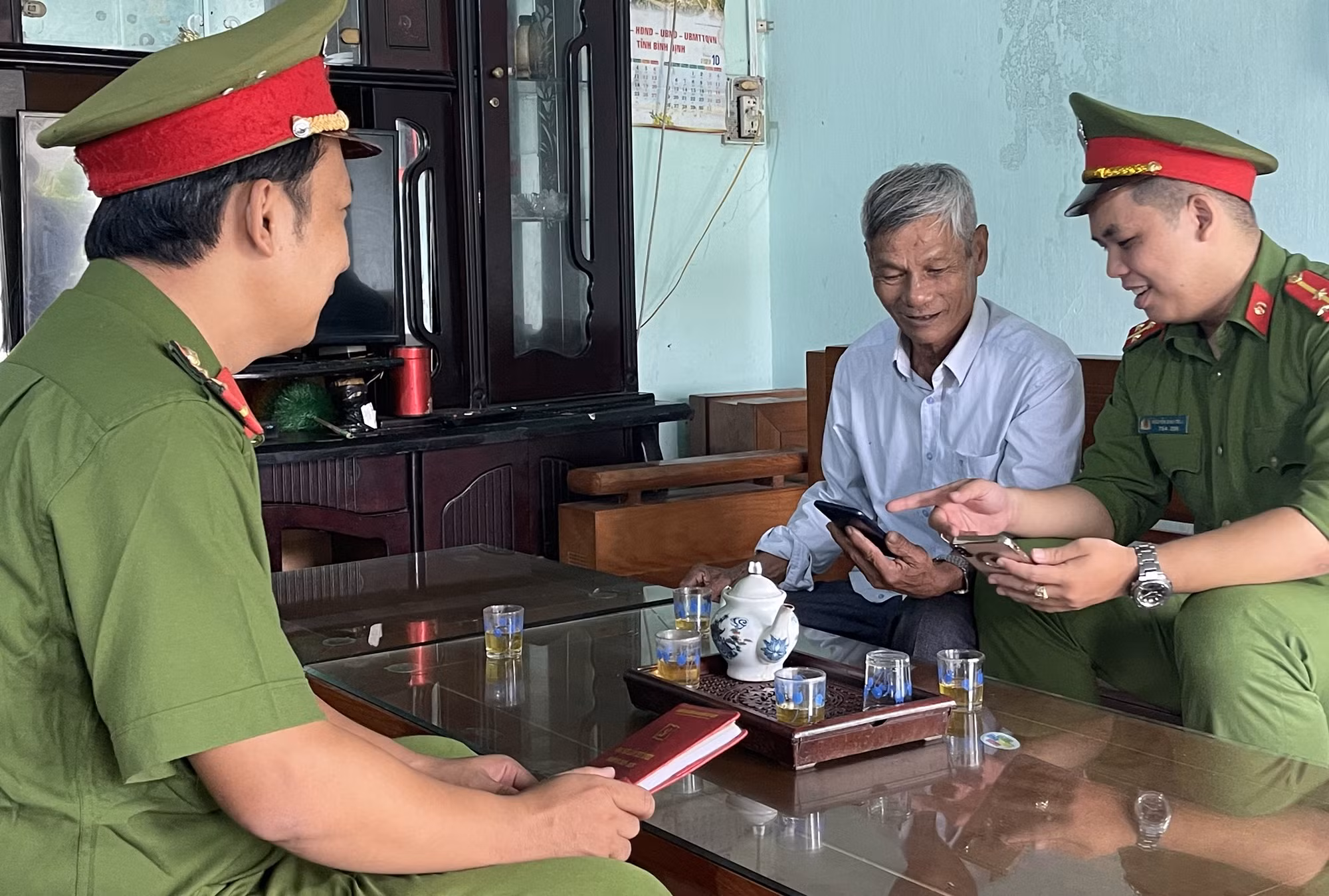 Giữ bình yên ở vùng quê anh hùng Nguyễn Huệ -0
