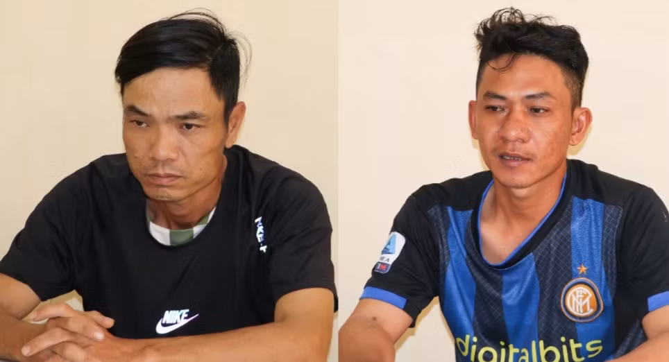 Bắt giữ 2 đối tượng nghiện cướp điện thoại nhân viên cây xăng -0
