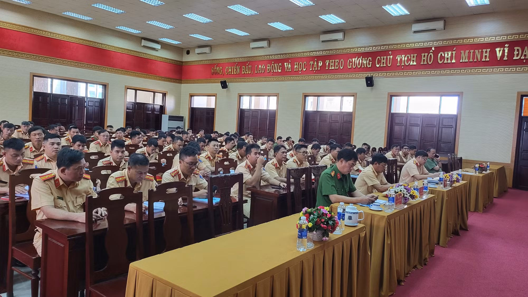 Tập huấn phòng chống thiên tai và tìm kiếm cứu nạn cho lực lượng CSGT phía Nam -0