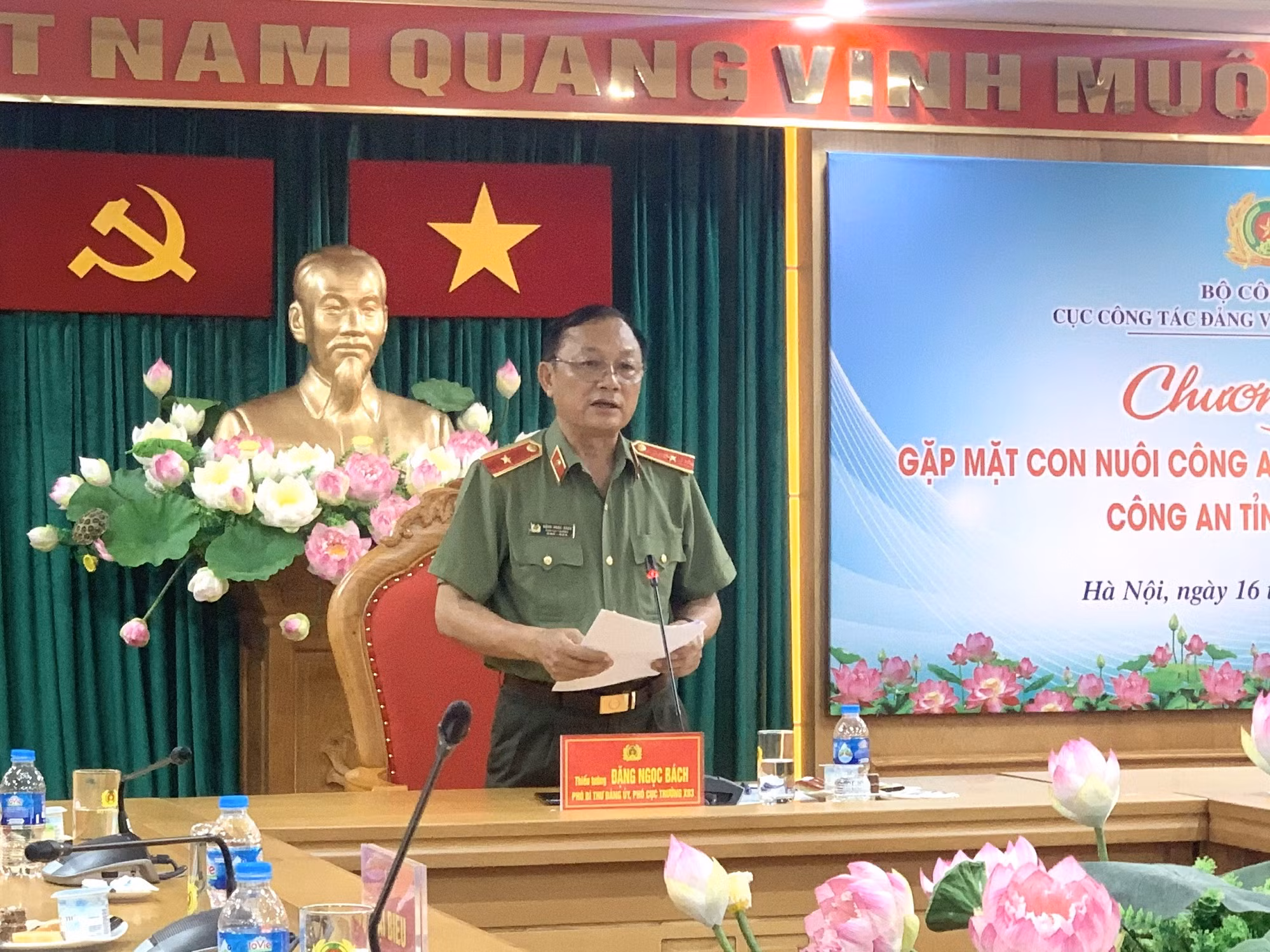 Gặp mặt con nuôi Công an xã, con nuôi mẹ đỡ đầu Công an tỉnh Hà Giang -0