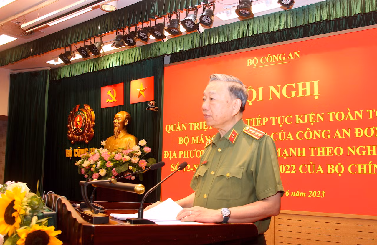 Sắp xếp tổ chức bộ máy bên trong của Công an đơn vị, địa phương tinh, gọn, mạnh -0