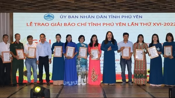 PV Báo CAND đạt giải C Giải báo chí Phú Yên lần thứ 16