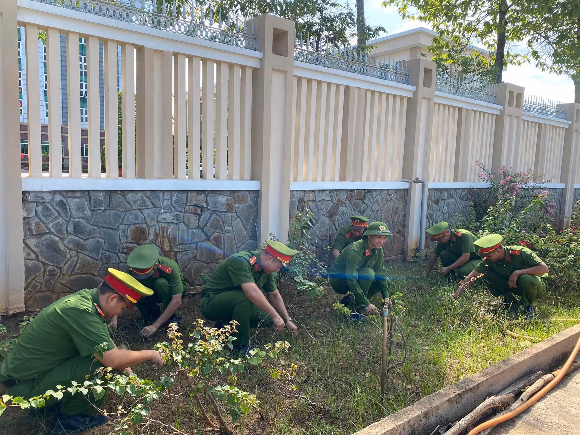 Tuổi trẻ Bà Rịa-Vũng Tàu ra quân Chiến dịch tình nguyện Hành quân xanh năm 2023 -1