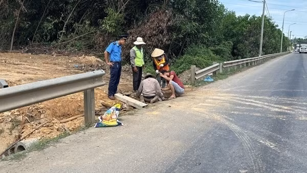 Cần xử nghiêm những trường hợp tự phá hộ lan mềm, taluy “mở đường” ra Quốc lộ
