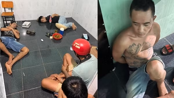 Phát hiện súng đạn tại căn nhà có nhóm người sử dụng ma túy
