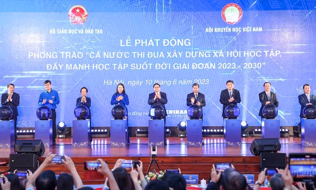 Thủ tướng phát động phong trào “Cả nước thi đua xây dựng xã hội học tập