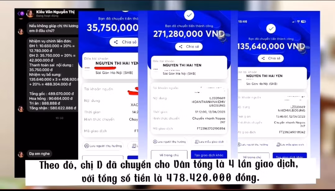 Nười phụ nữ ở Thanh Hóa mất gần 500 triệu đồng khi làm thêm Online -0